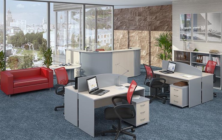 Офисный набор мебели IMAGO набор для начальника отдела в Чите - изображение 1
